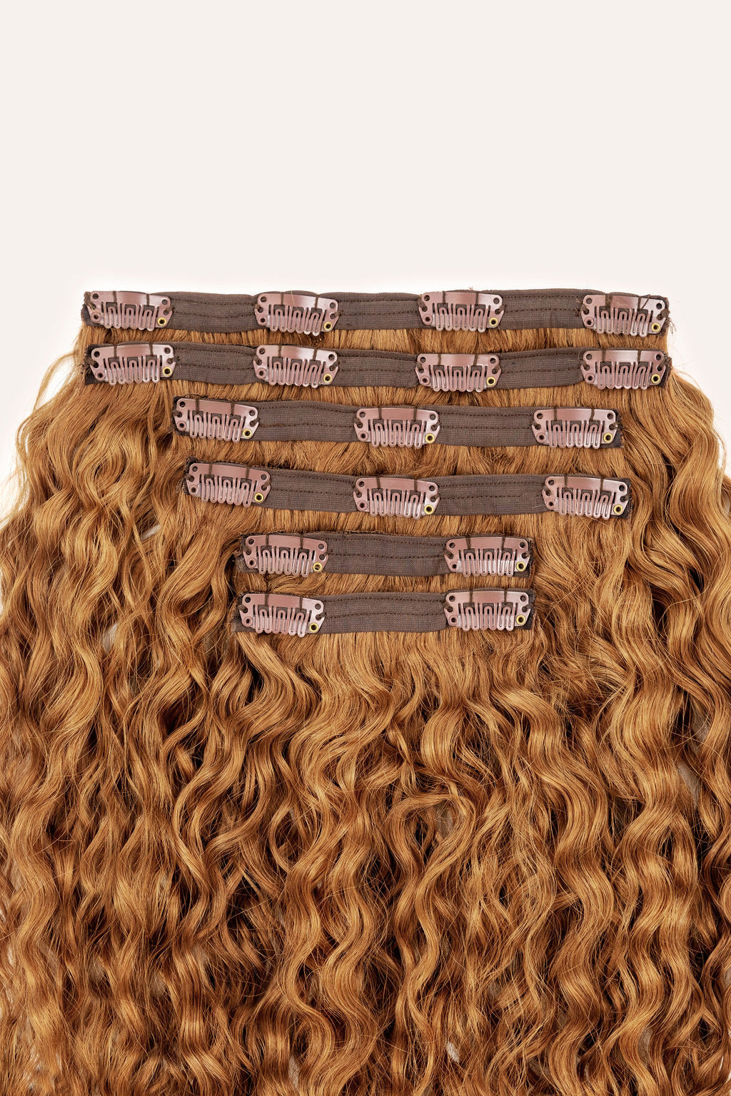 Chestnut Ringlet Clip-In Hair Extensions