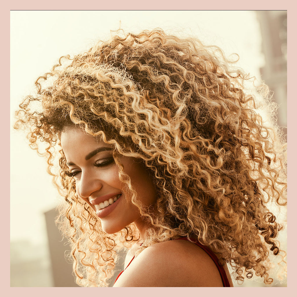 What’s the 411 on caring for blonde curls?