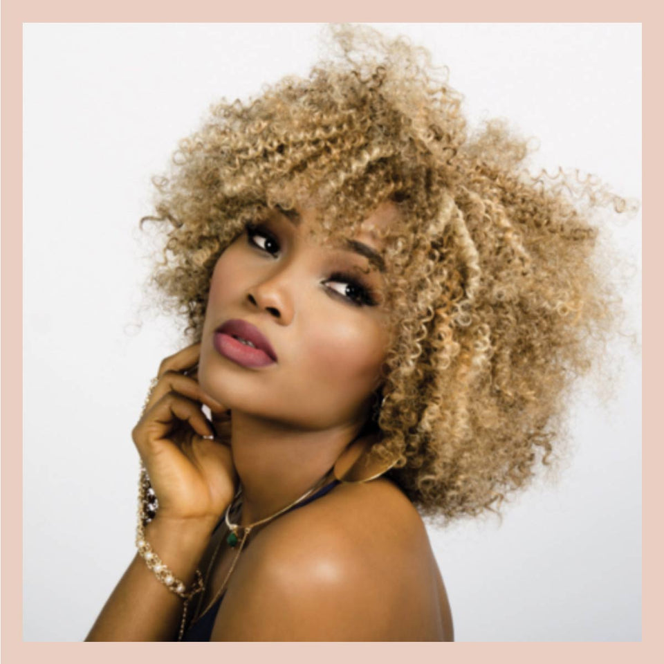 Curly hair type for curly clip ins