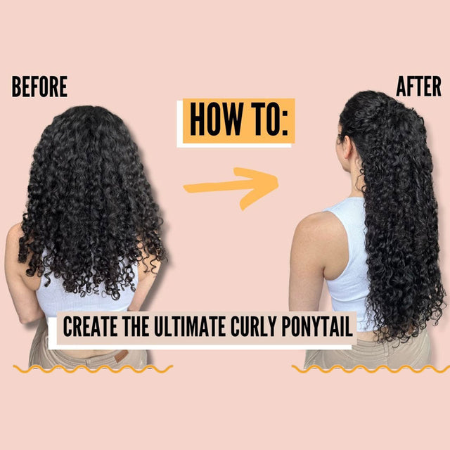How to Create the Ultimate Curly Ponytail | Bebonia Curly Ponytails