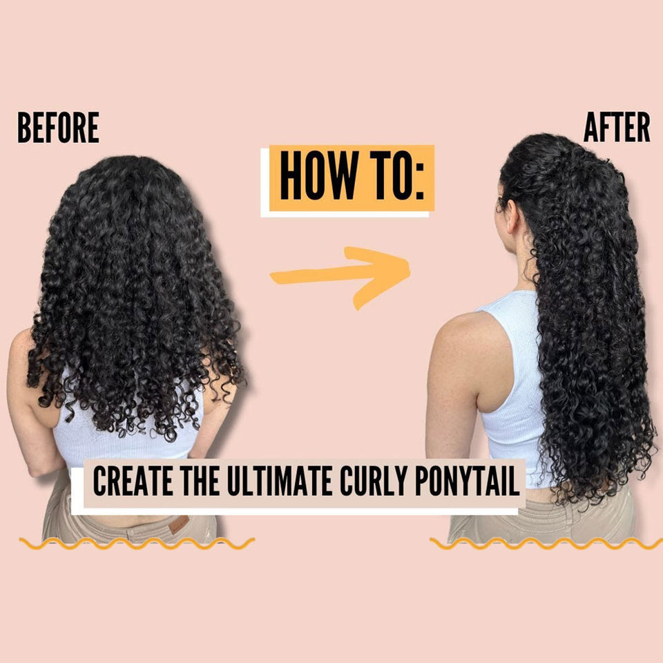 How to Create the Ultimate Curly Ponytail | Bebonia Curly Ponytails