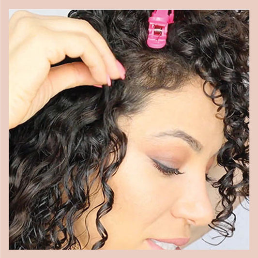 installing clip in hair extensions