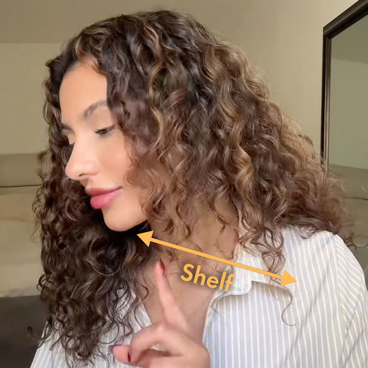 How to Solve A Shelf | Bebonia Curly Hair Extensions