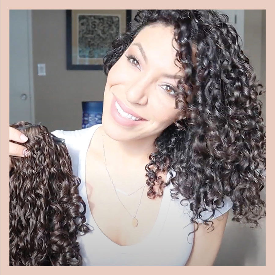 curly clip-in hair extensions