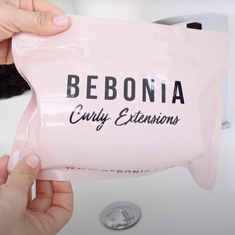 How to wash curly clip in hair extensions