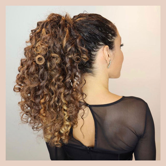 drawstring ponytail