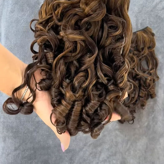 Finger Wand Styling Technique | Bebonia Curly Slip-On Hair Extensions