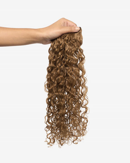 Bebonia Minis Chestnut Curly Extensions