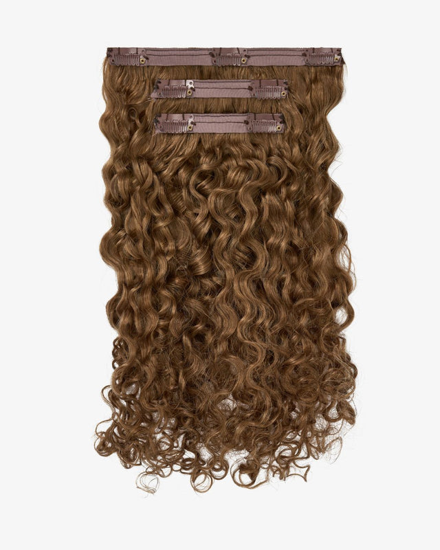 Bebonia Minis Chestnut Curly Extensions
