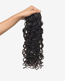 Bebonia Minis Natural Black Curly Hair Extensions