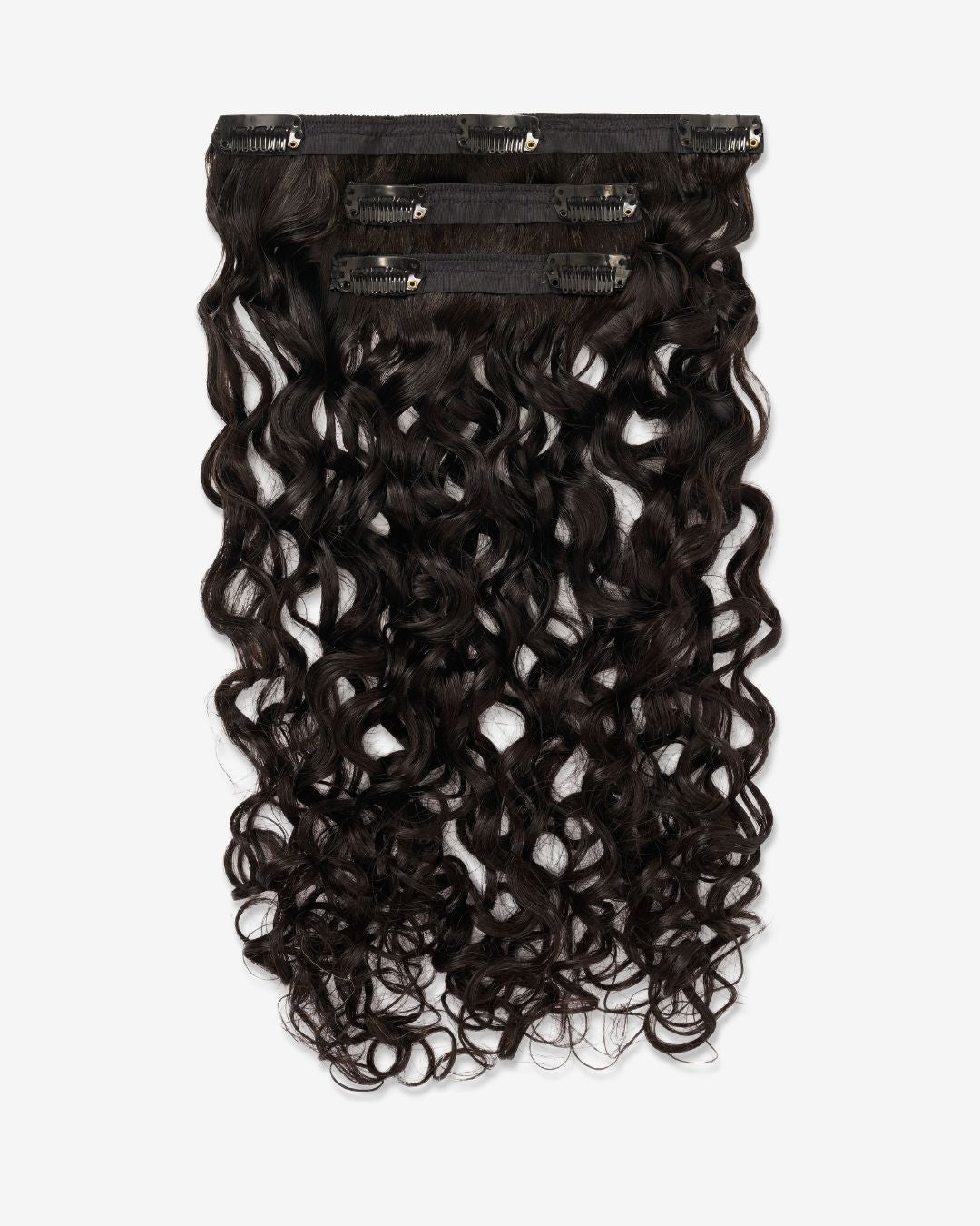 Bebonia Minis Natural Black Curly Hair Extensions