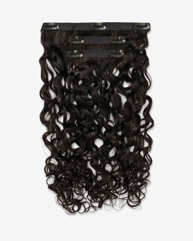 Bebonia Minis Natural Black Curly Hair Extensions