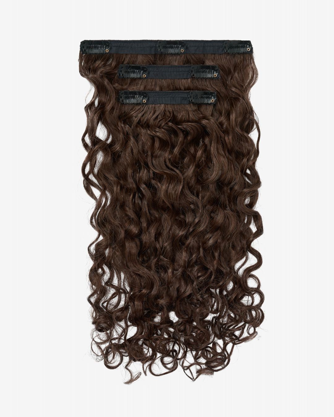 Bebonia Minis Neutral Dark Brown Curly Hair Extensions