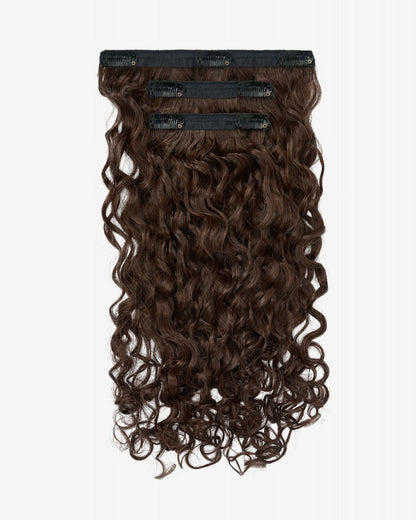 Bebonia Minis Neutral Dark Brown Curly Hair Extensions