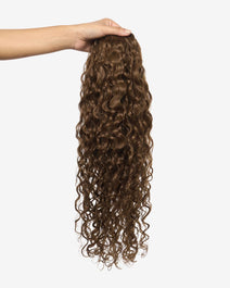 Light Brown Curly Ponytail Extension