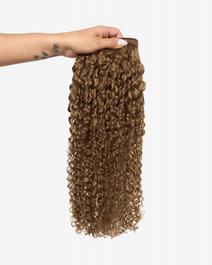 Chestnut Ringlet Clip-In Hair Extensions