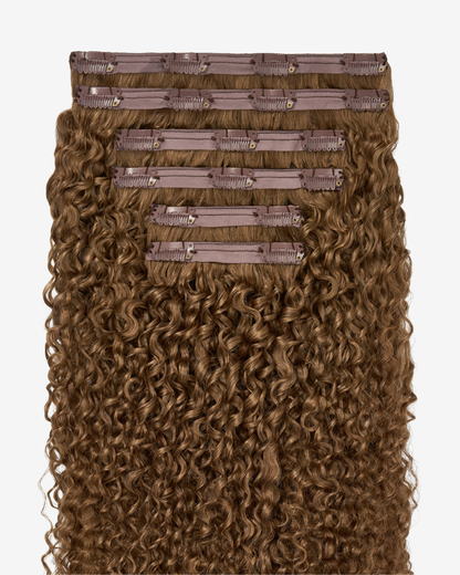 Chestnut Ringlet Clip-In Hair Extensions