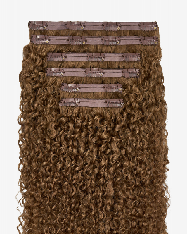 Chestnut Ringlet Clip-In Hair Extensions