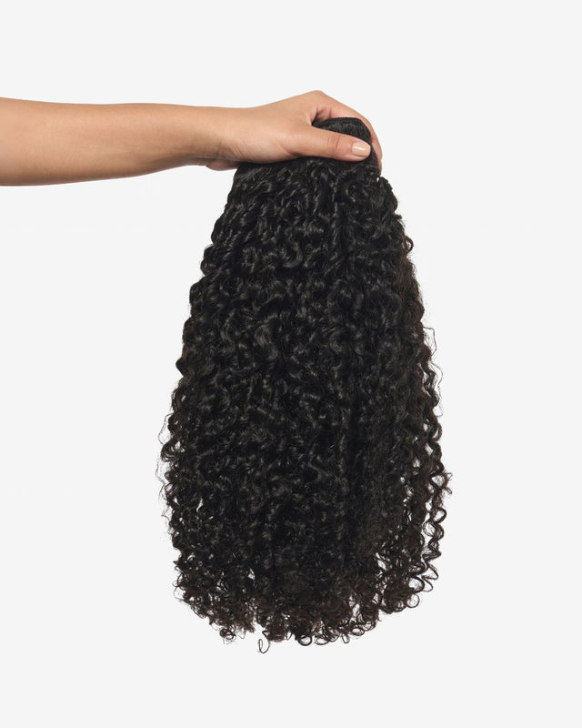 Natural Black Ringlet Clip-In Hair Extensions