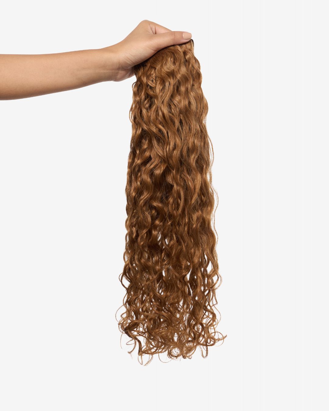 Strawberry Blonde Spiral Clip-In Hair Extensions