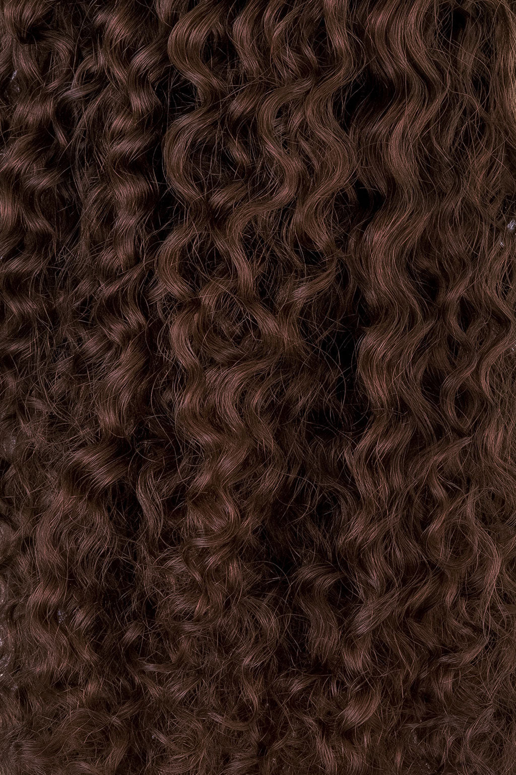 Chocolate Brown Ringlet Clip-In Hair Extensions