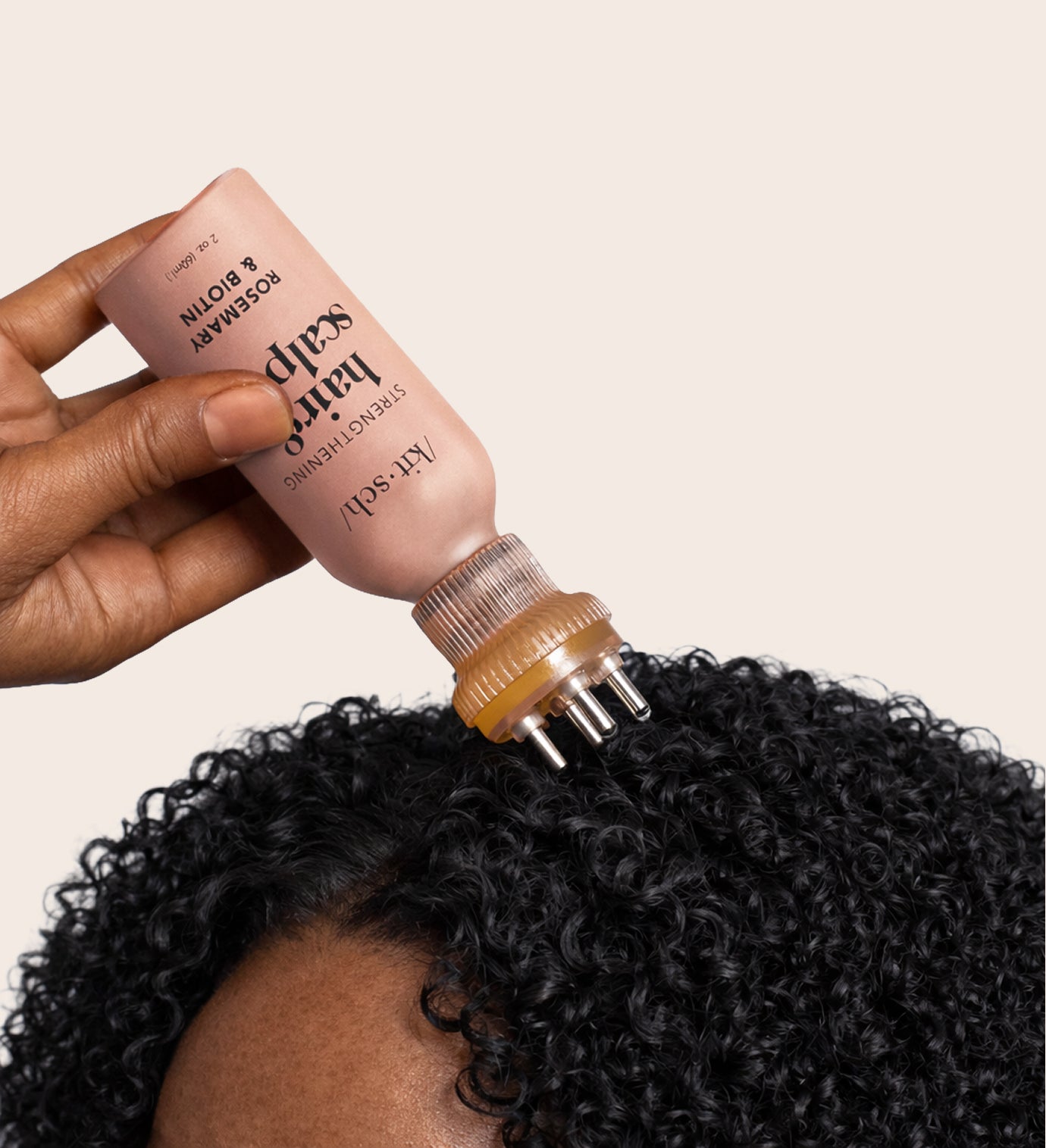 KITSCH Scalp & Hair Oil Applicator- Terracotta