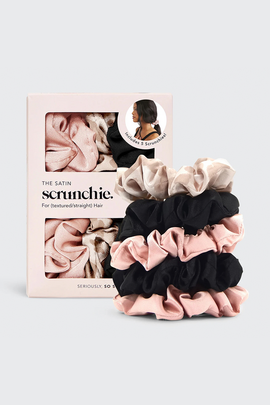 KITSCH Satin Sleep Scrunchies 5pc