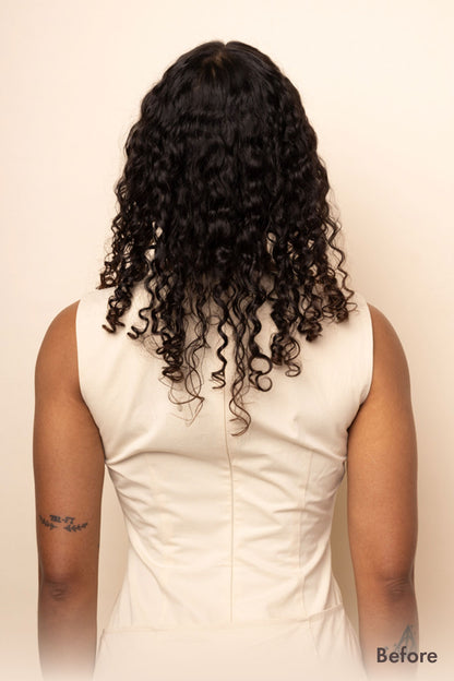 Bebonia Minis Neutral Dark Brown Curly Hair Extensions