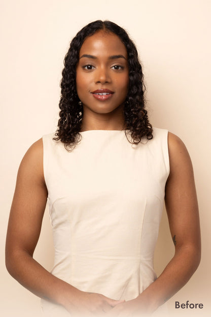 Bebonia Minis Neutral Dark Brown Curly Hair Extensions