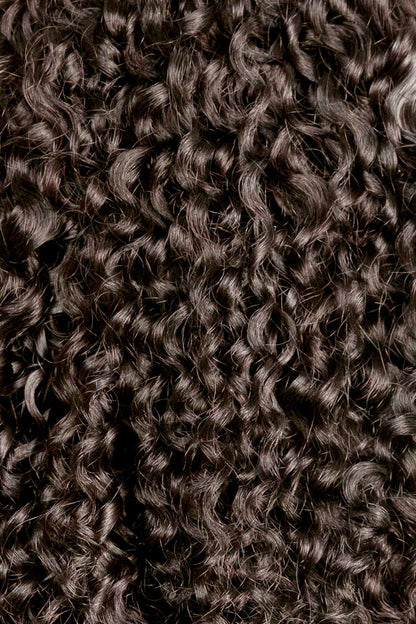 Dark Ash Brown Ringlet Clip-In Hair Extensions