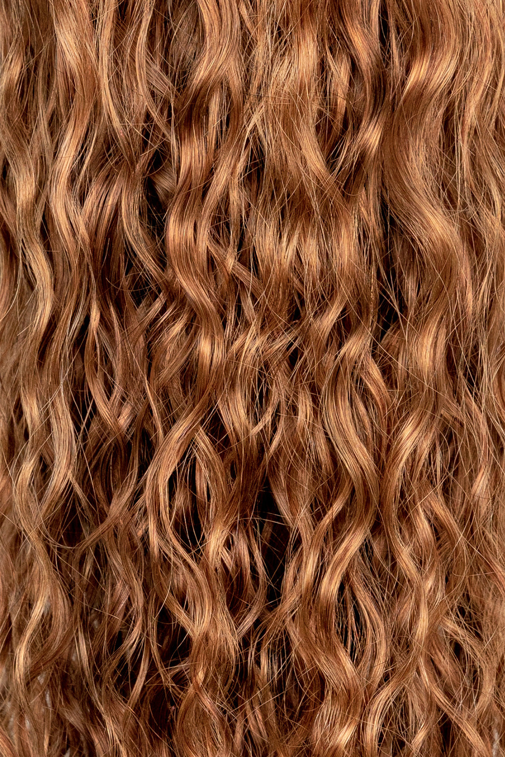 Chestnut Spiral Clip-In Hair Extensions
