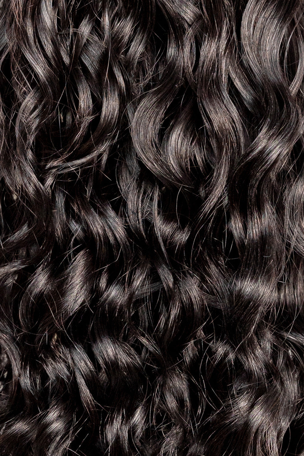 Natural Black Spiral Clip-In Hair Extensions, view 3 of 10