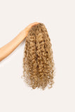 Curly Ponytail Honey Blonde