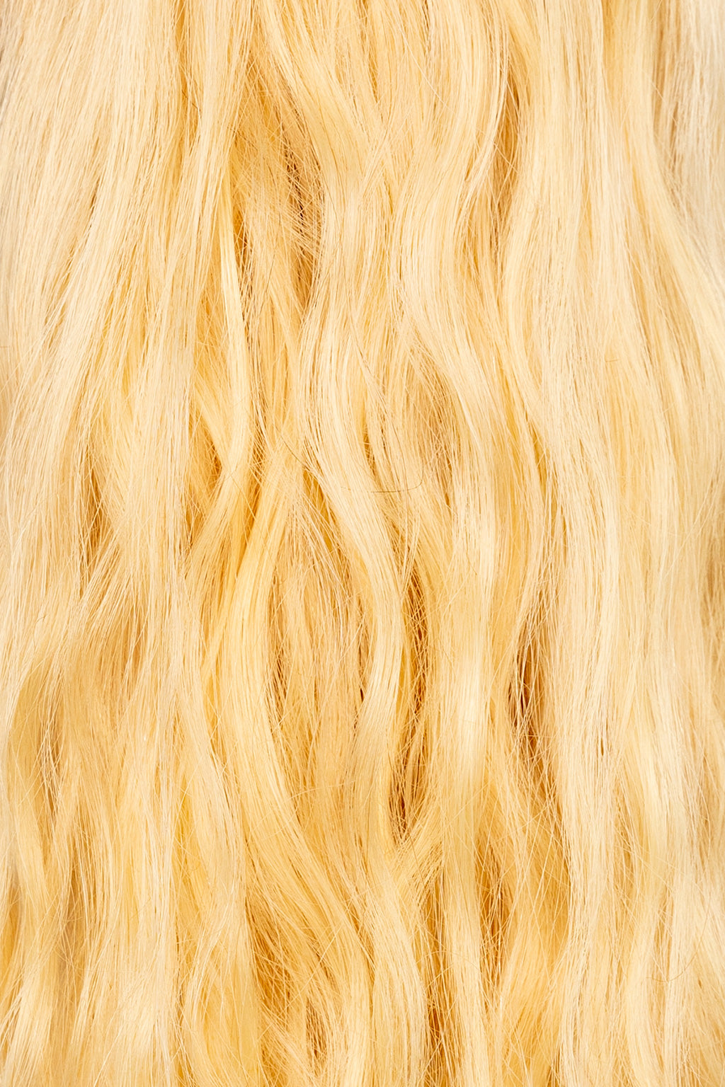Lightest Blonde Spiral Clip-In Hair Extensions