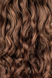 Curly Ponytail Highlighted Brown
