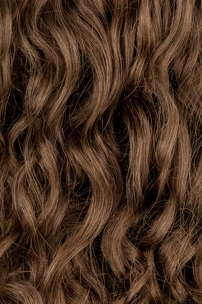 Light Brown Curly Ponytail Extension