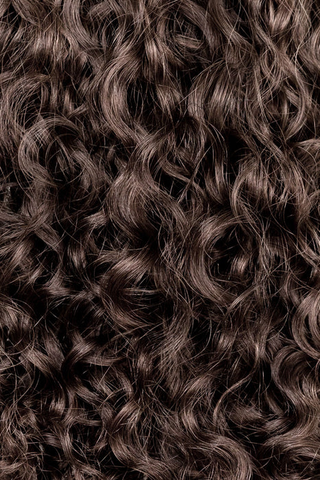 Curly Ponytail Dark Brown