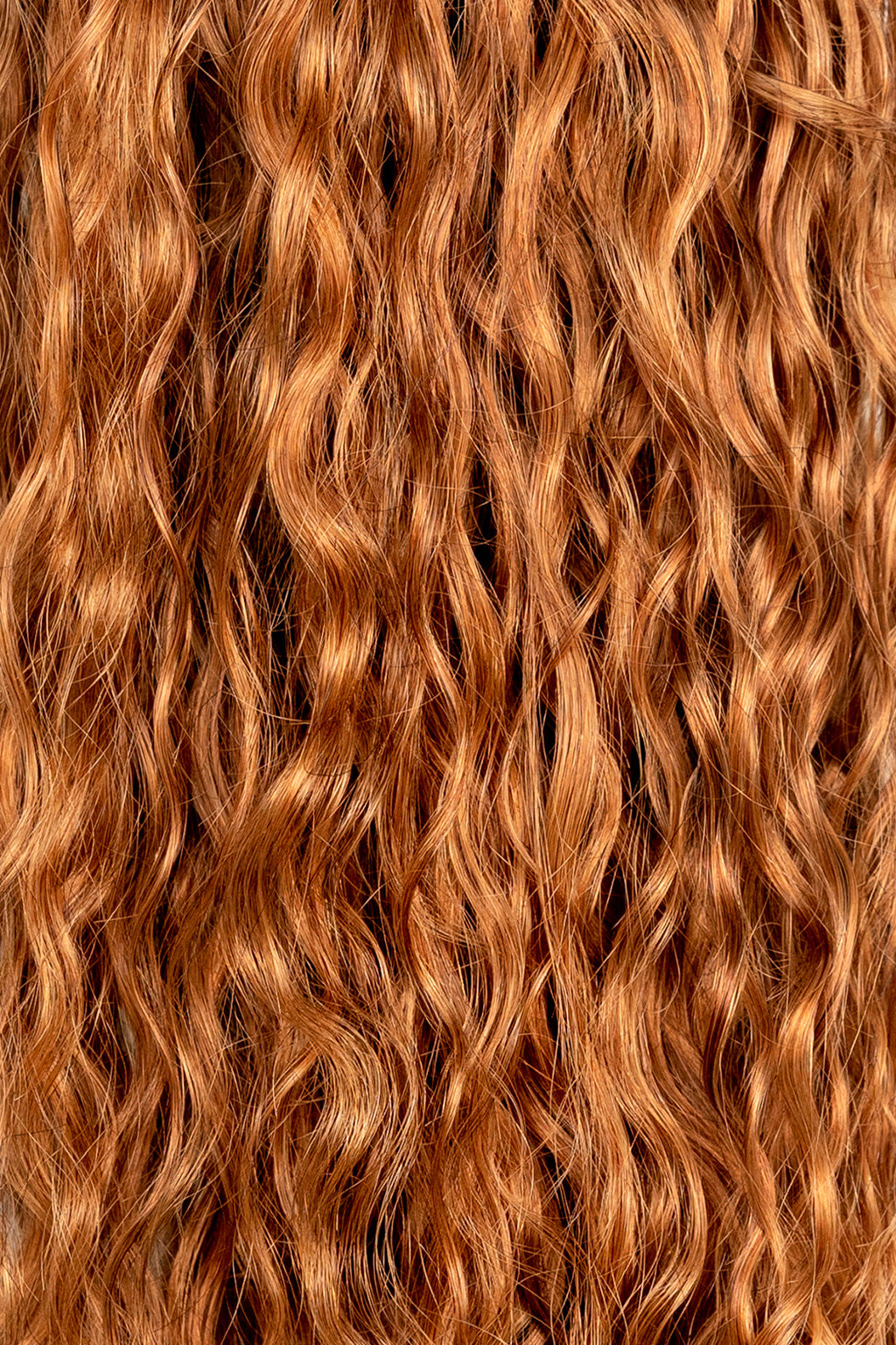 Strawberry Blonde Spiral Clip-In Hair Extensions